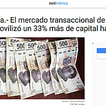 Economa.- El mercado transaccional de Amrica Latina moviliz un 33% ms de capital hasta abril